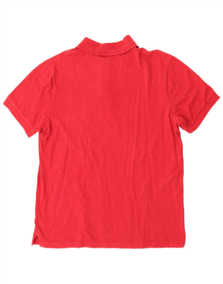Camisa polo masculina Dockers médio algodão vermelho