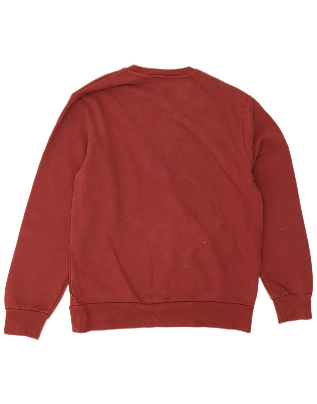 Levi's Moletom Masculino Jumper Médio Algodão Borgonha