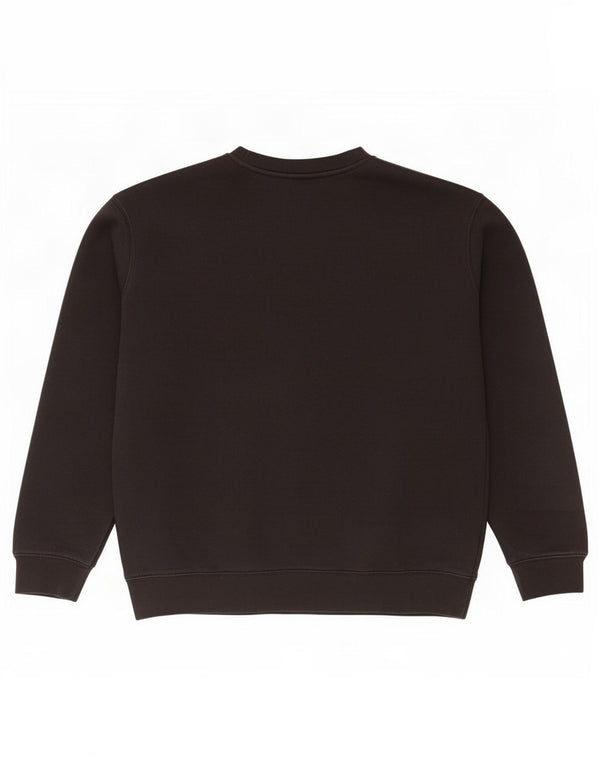 Zara moletom masculino jumper grande algodão preto
