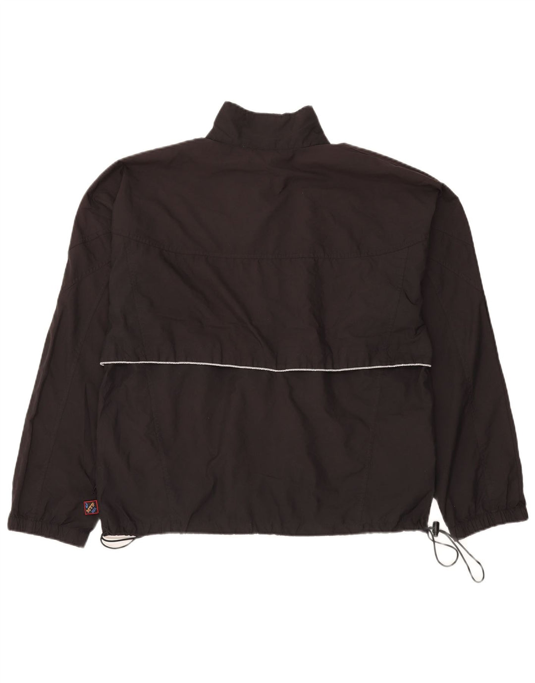 Jaqueta de chuva masculina Asics UK 42 XL preta