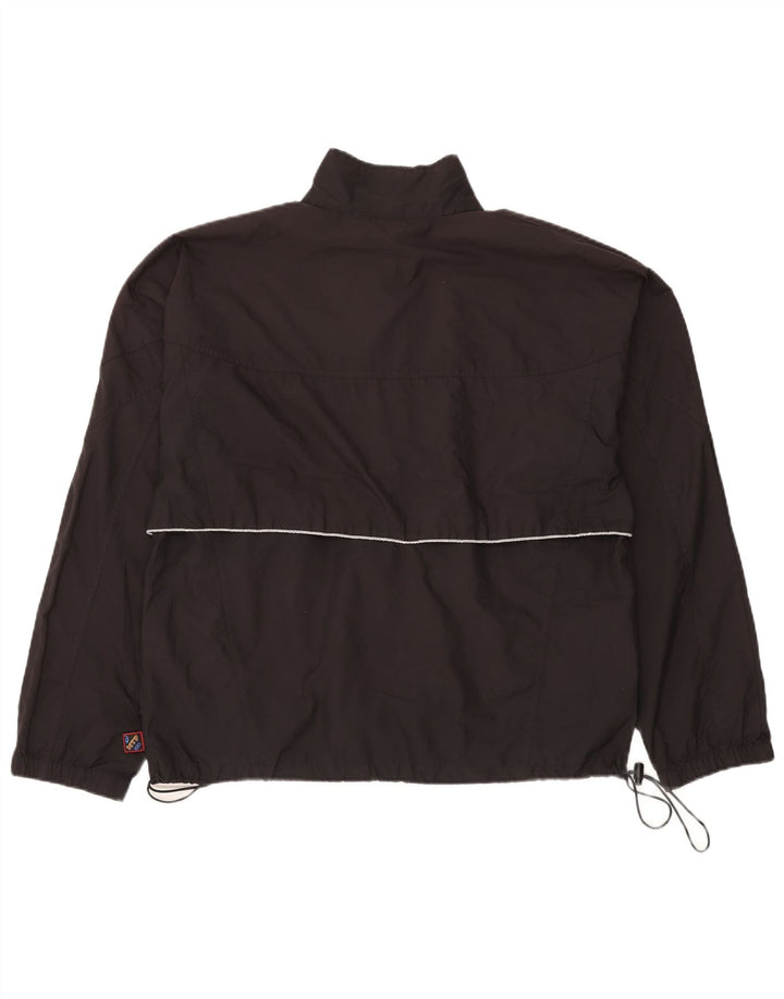 Jaqueta de chuva masculina Asics UK 42 XL preta