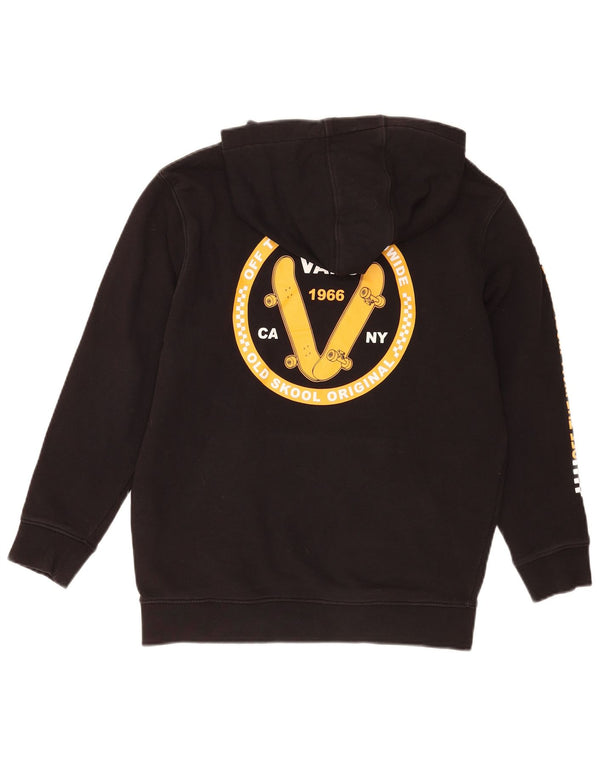 Vans feminino gráfico moletom jumper UK 18 XL preto algodão