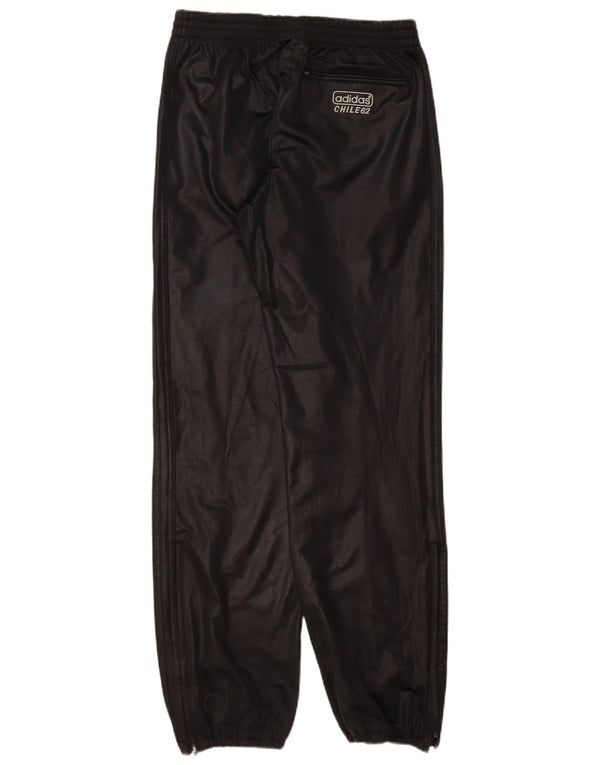 Adidas Mens Chile 62 Calças de treino Joggers Pequeno Poliéster Preto