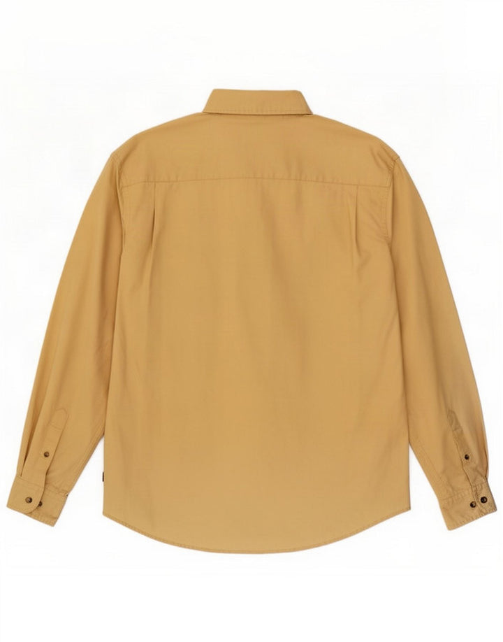 Camisa masculina Wrangler grande algodão amarelo