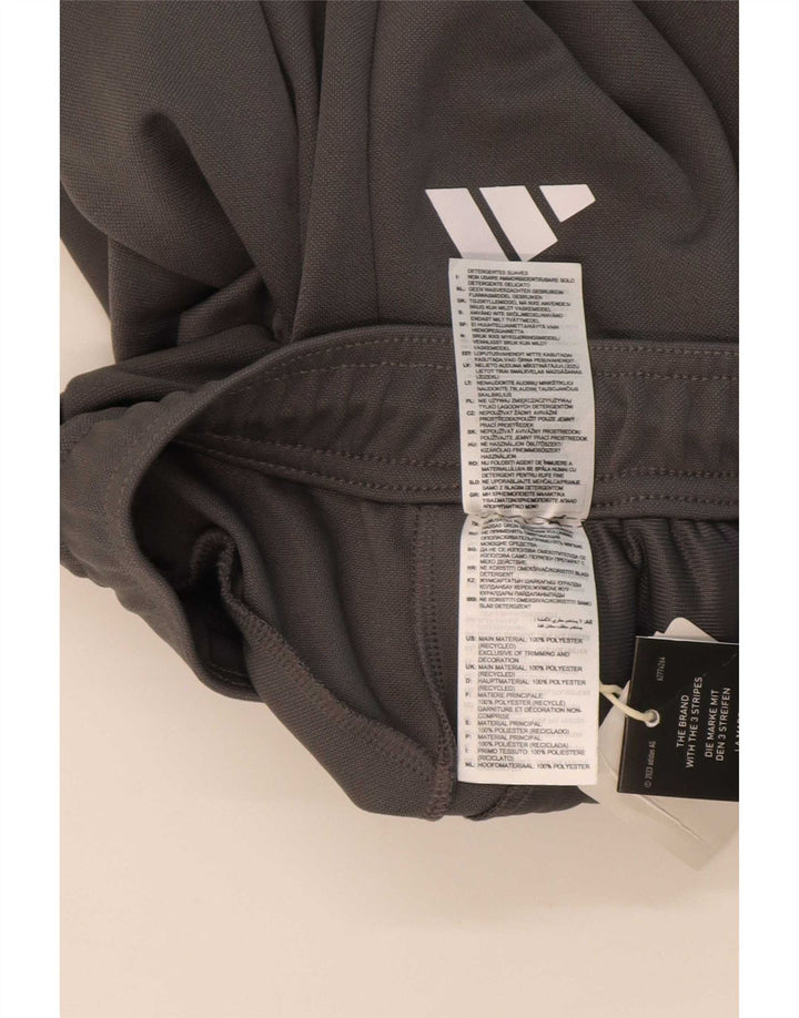 Shorts esportivos masculinos Adidas Aeroready Regular Fit cinza médio poliéster