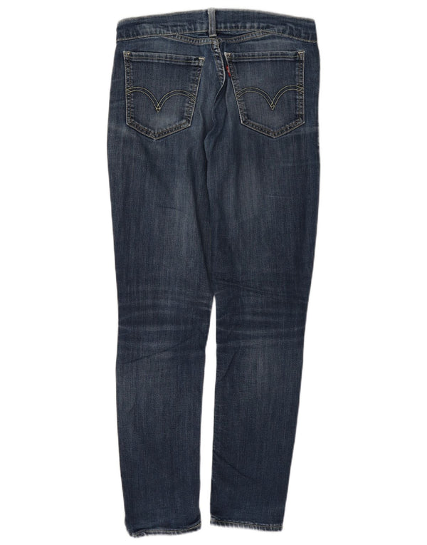 Jeans skinny feminino Levi's W27 L30 algodão azul