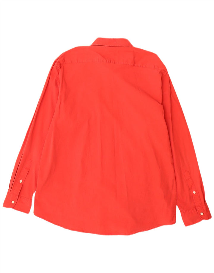 MARLBORO CLASSICS Camisa masculina personalizada 3XL algodão vermelho