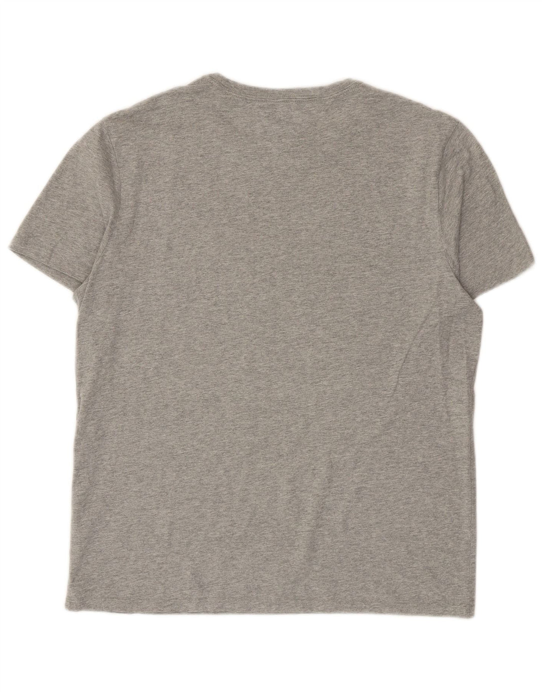 Camiseta masculina Tommy Hilfiger Top cinza médio algodão
