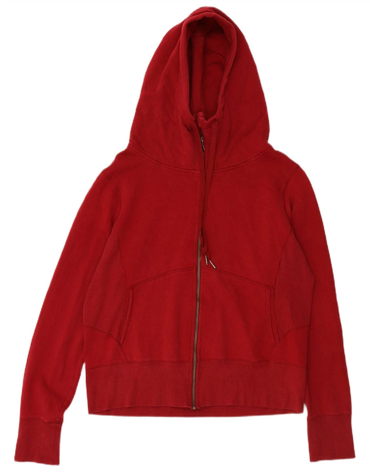 Suéter feminino com capuz e zíper CHAMPION UK 18 XL algodão vermelho