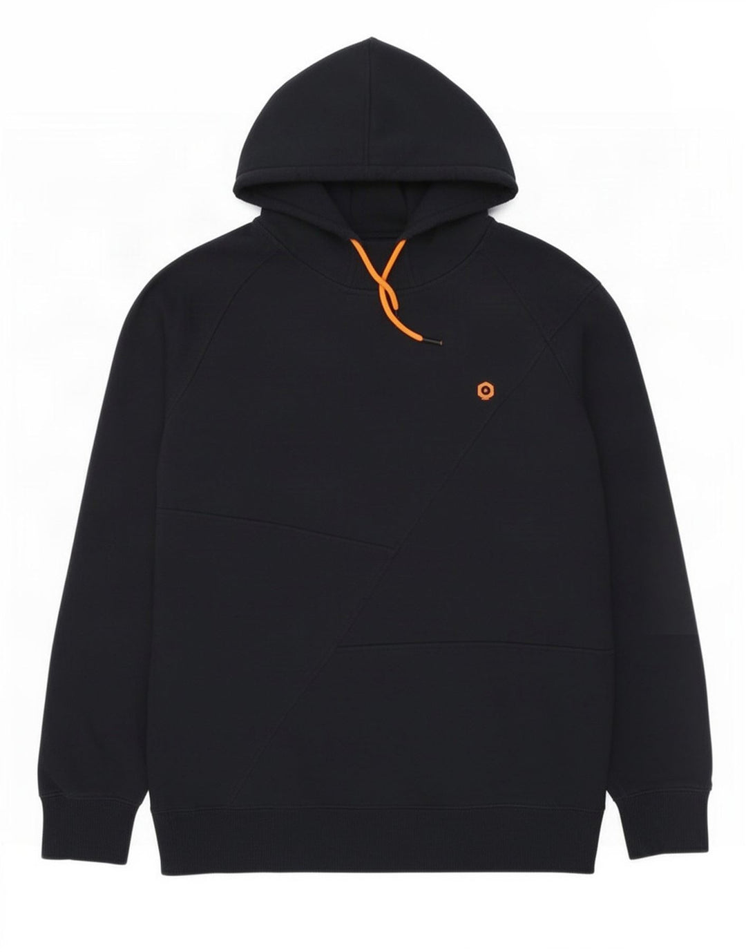 Jack & Jones moletom com capuz masculino grande poliéster azul marinho