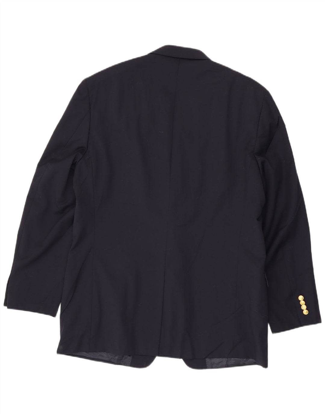 Ralph Lauren Jaqueta blazer masculina de 2 botões Reino Unido 44 XL lã azul marinho