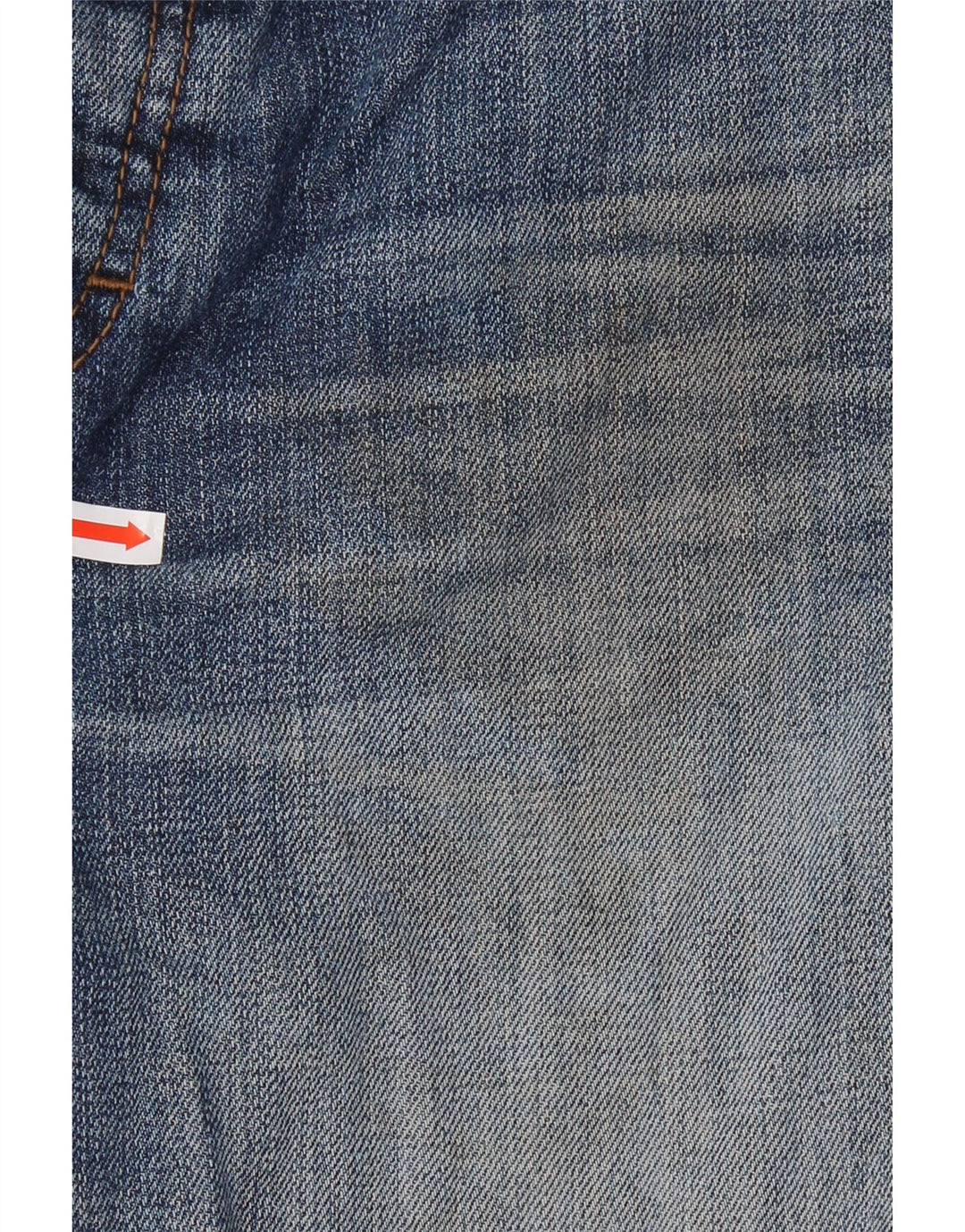 Calça jeans reta masculina Fat Face W30 L31 algodão azul