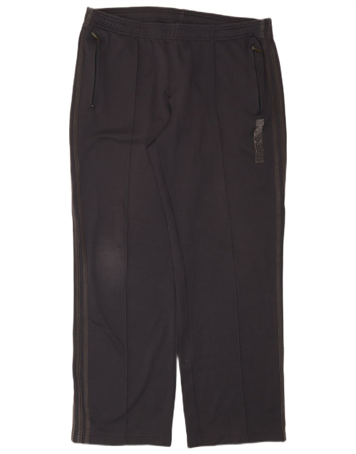 Calças de treino masculinas ADIDAS XL cinza algodão