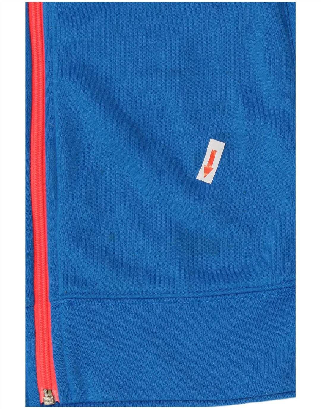 Suéter Adidas Feminino Climalite Zip com Capuz UK 20/22 XL Azul Poliéster