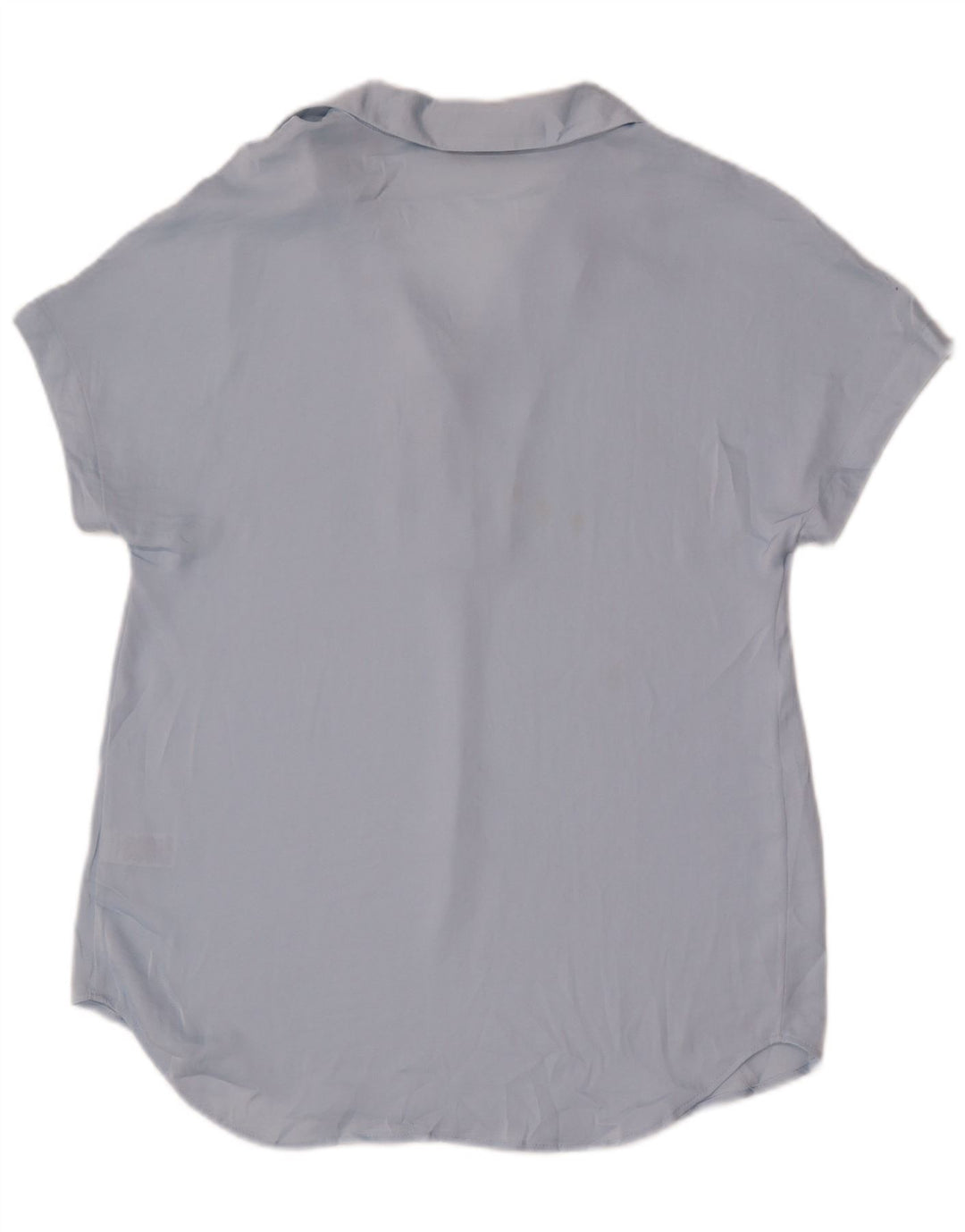 Túnica feminina Marks & Spencer UK 8 poliéster azul pequeno