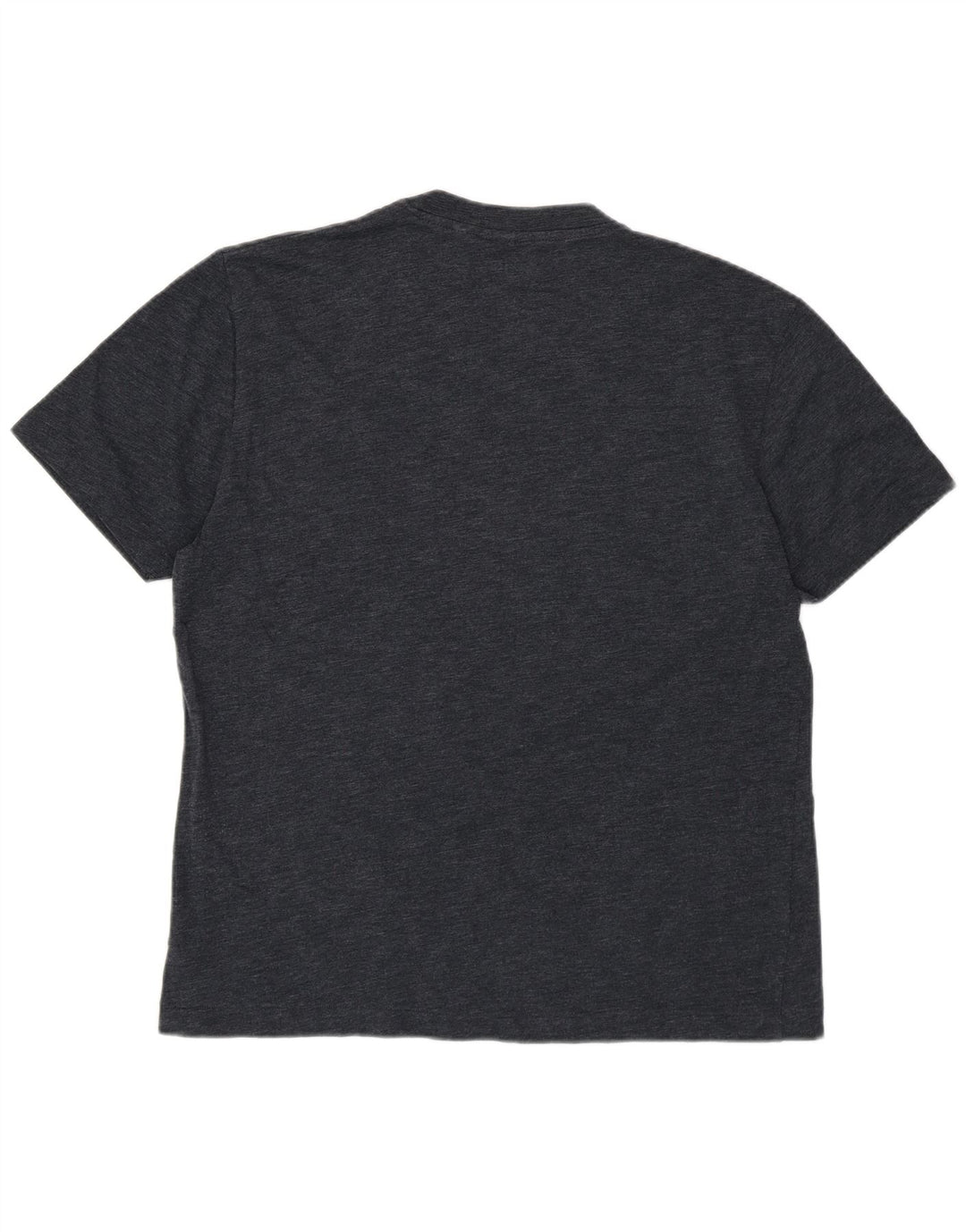 Camiseta gráfica masculina Penguin Top grande algodão cinza