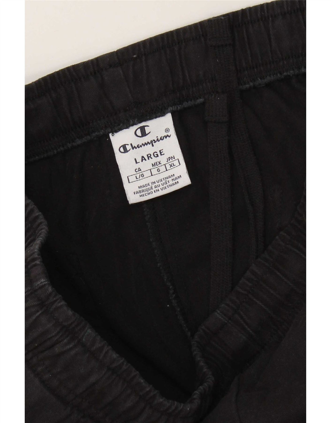 Calça esportiva masculina Champion Cargo Joggers grande preta