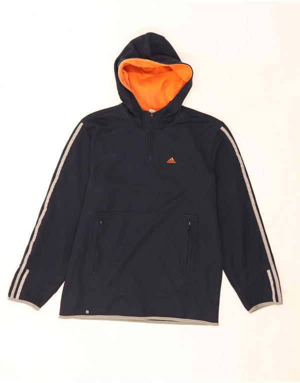 Adidas Mens Hoodie Jumper XS Azul Marinho Esportes