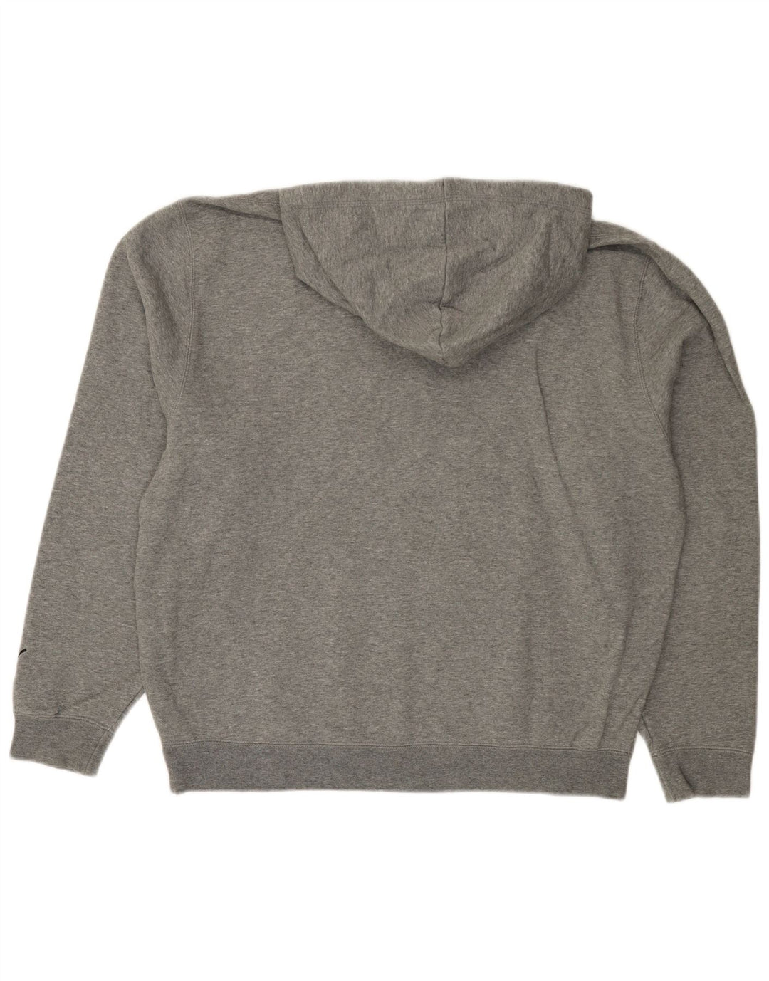 PUMA Mens Graphic Hoodie Jumper Grande Algodão Cinza