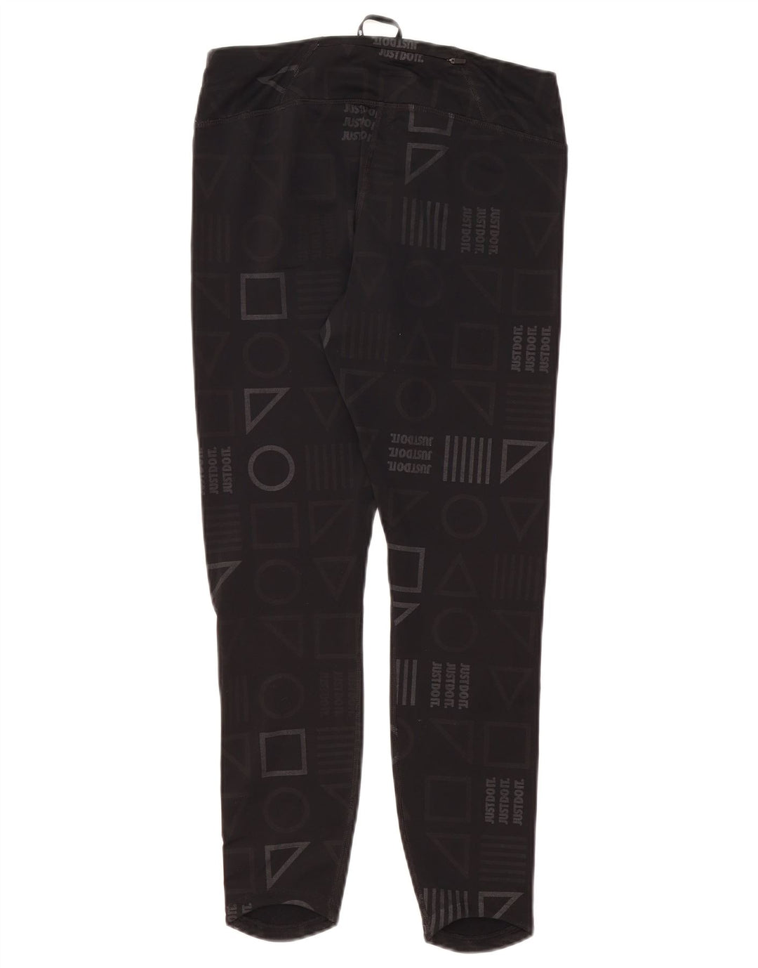 Leggings Nike Dri Fit Graphic UK 14 Médio Preto Geométrico