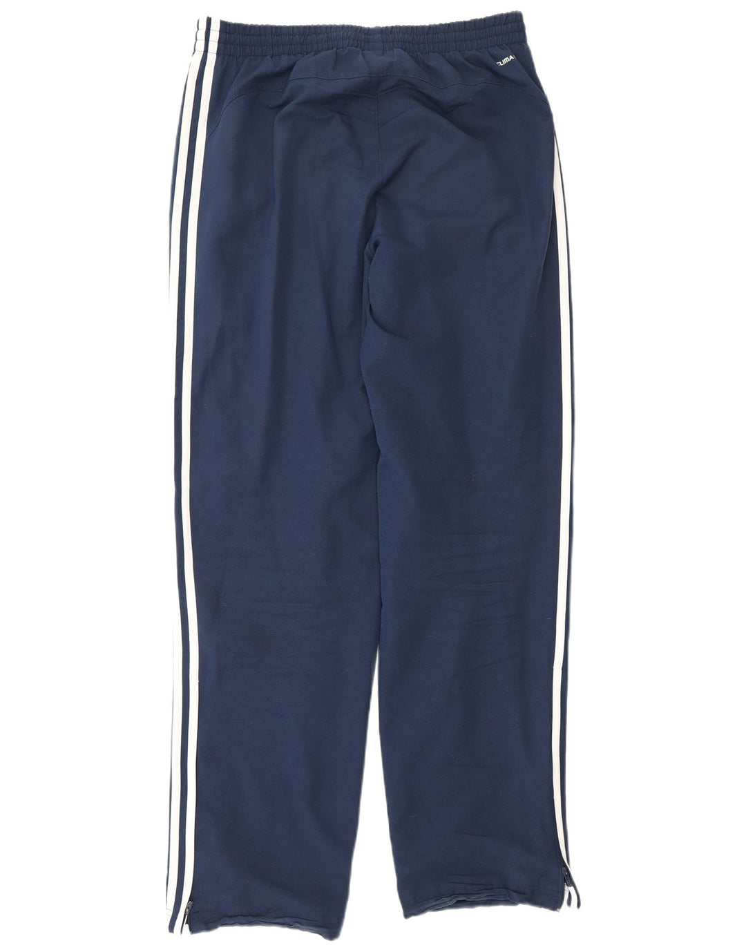 Calça de treino masculina Adidas Climalite médio azul marinho poliéster
