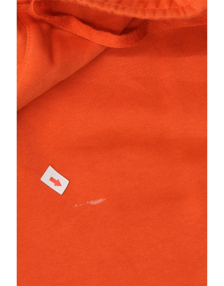 Puma Mens Graphic Sport Shorts Médio Laranja Algodão