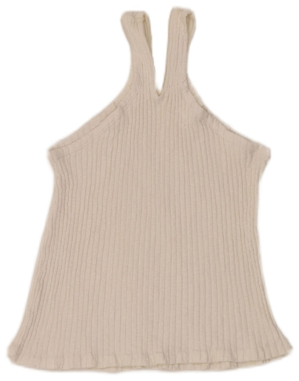 Top Cami Mulher Benetton UK 6 XS Branco