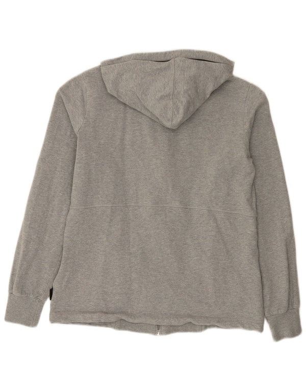 Suéter feminino Champion com capuz e zíper gráfico Heritage UK 18 XL cinza