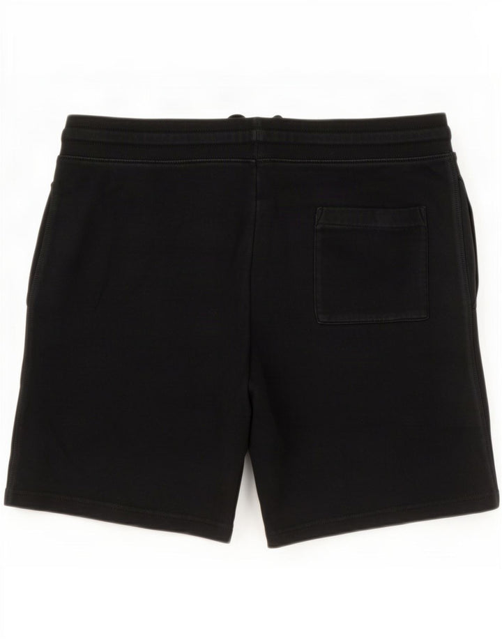 Shorts esportivos masculinos Marks & Spencer grandes de algodão preto