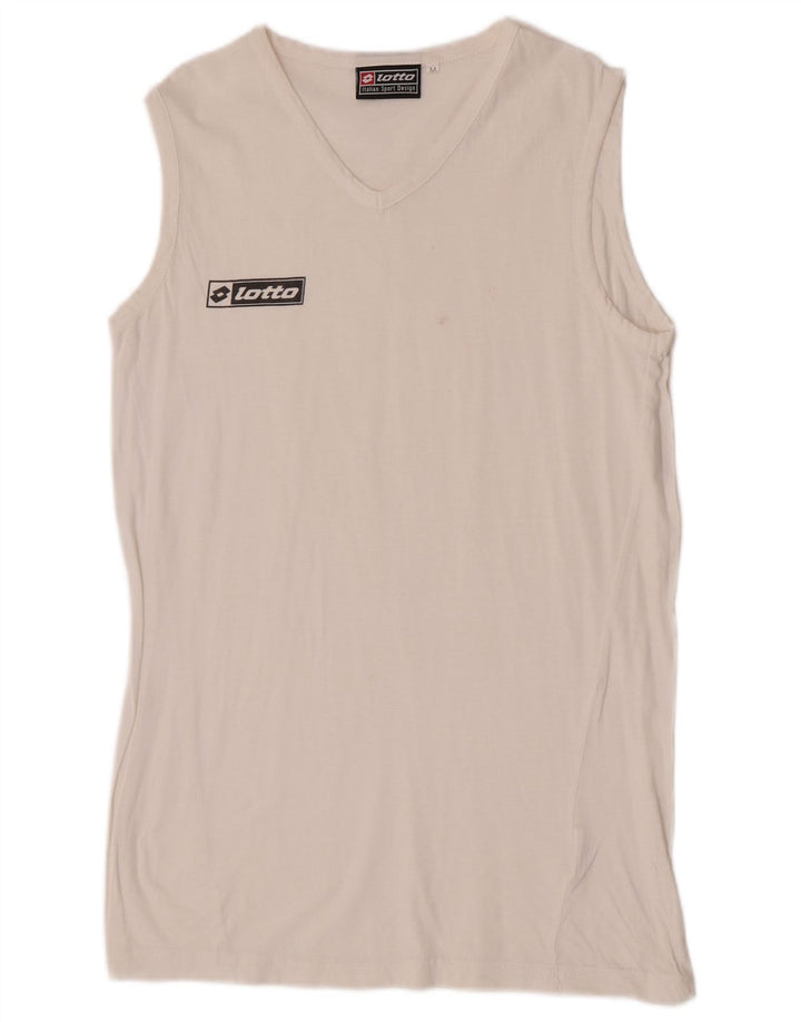 Lotto Colete Masculino Top Médio Branco