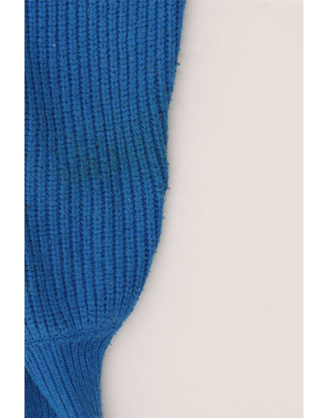 Suéter feminino Marks & Spencer com gola tartaruga Reino Unido 16 grande viscose azul