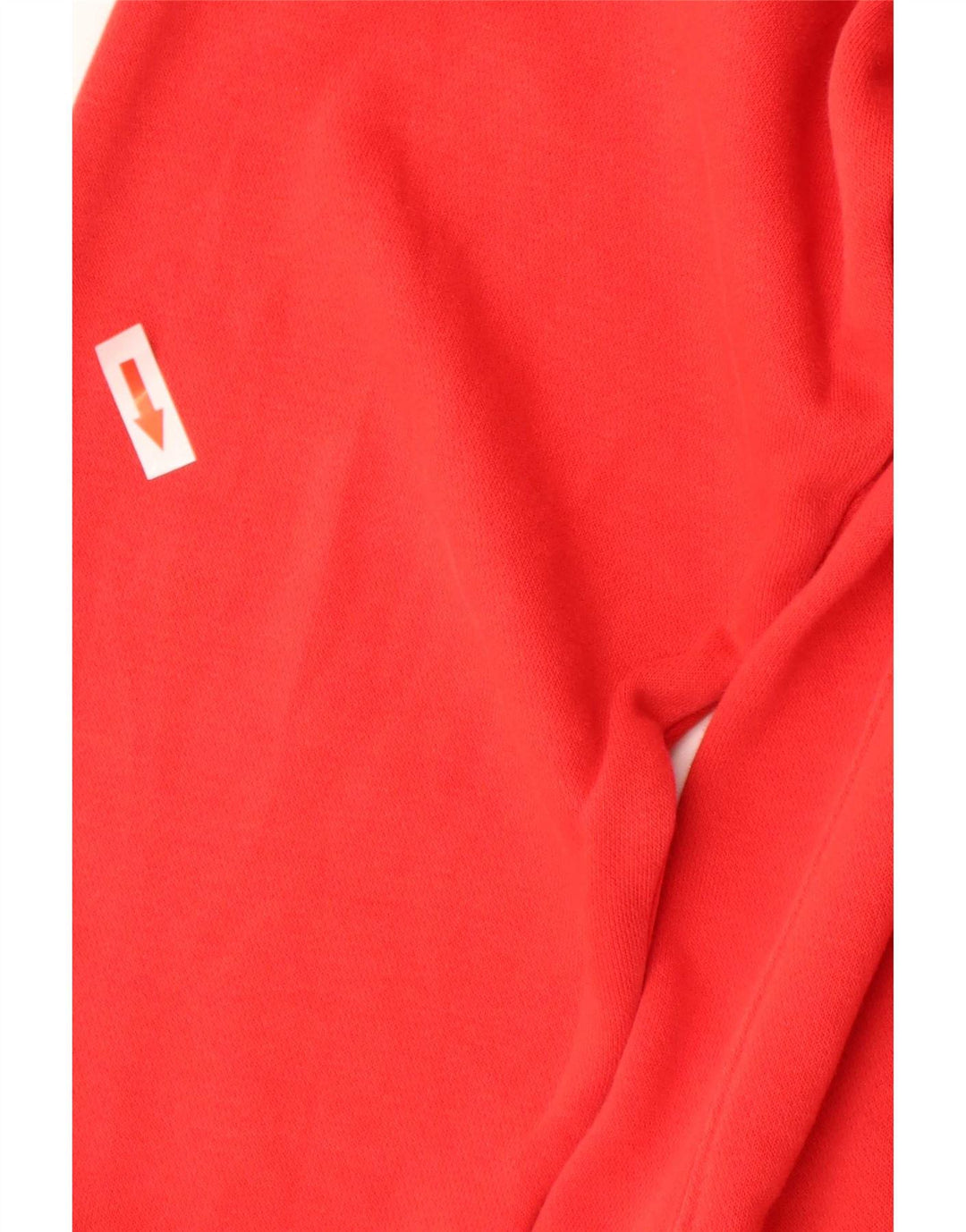 Nike Mens Hoodie Jumper Grande Algodão Vermelho