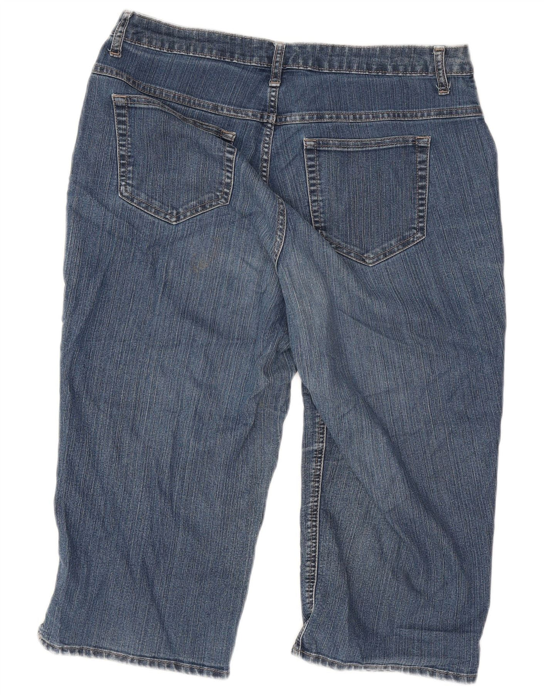 LEE Bermuda feminina Riders jeans W34 grande azul