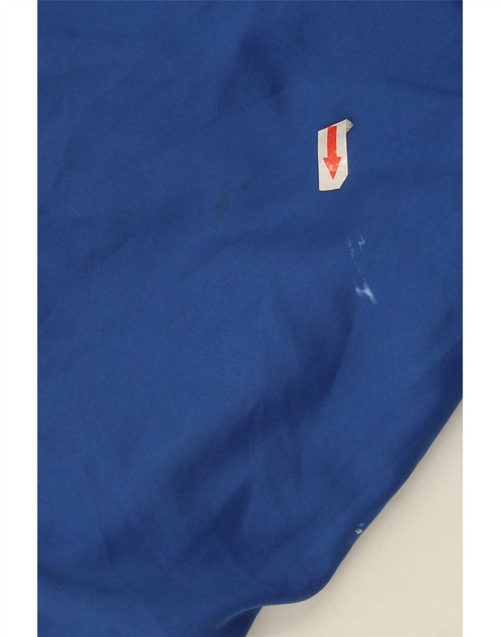 Poliéster azul de Colourblock do short de natação gráfico dos homens animais grande