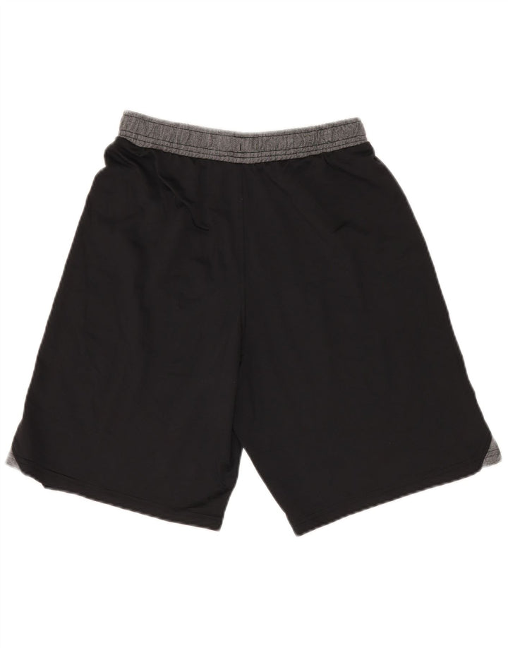 Under Armour Mens Graphic Sport Shorts Pequeno Poliéster Colorblock Preto