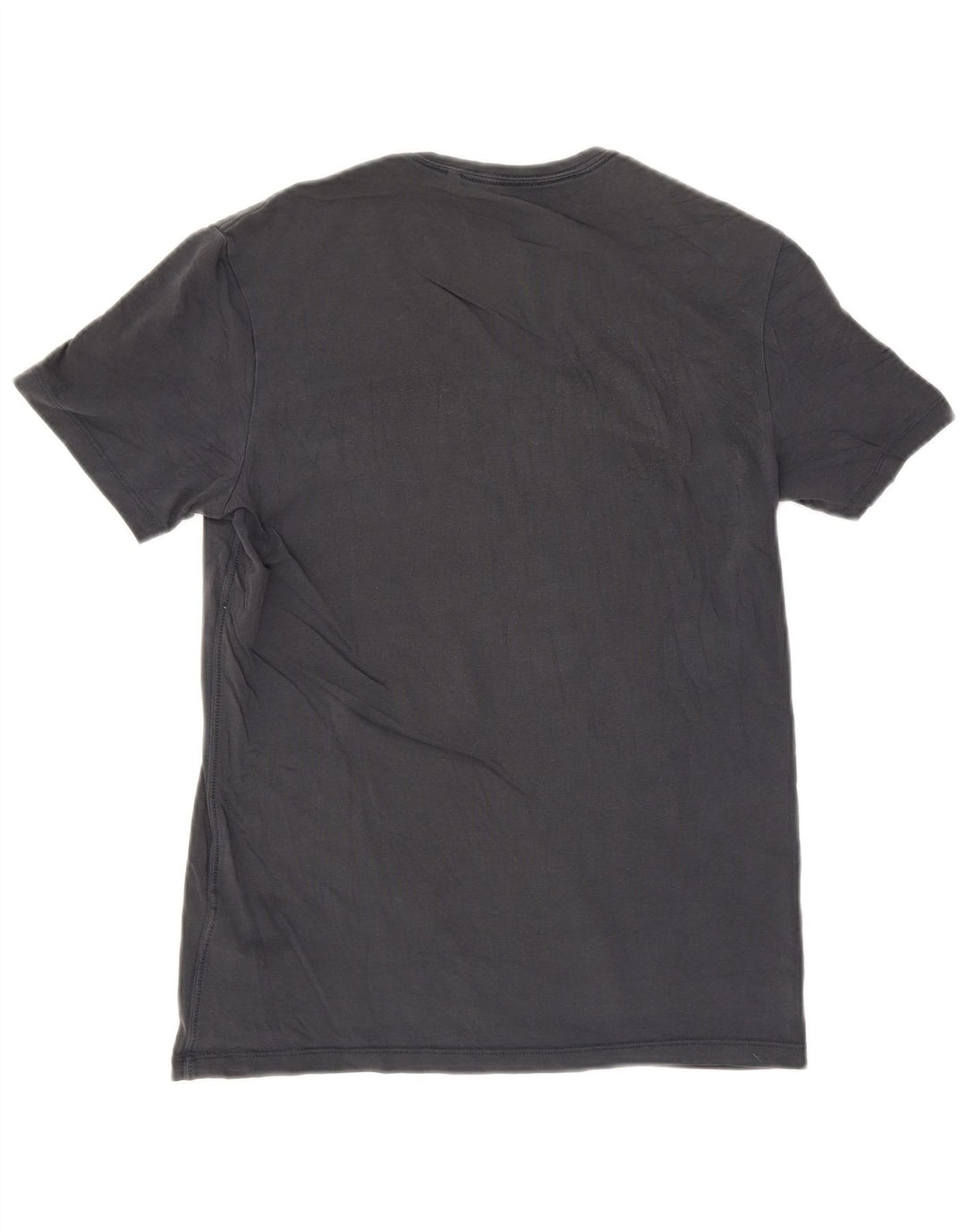 Camiseta masculina Guess com estampa gráfica pequena de algodão cinza