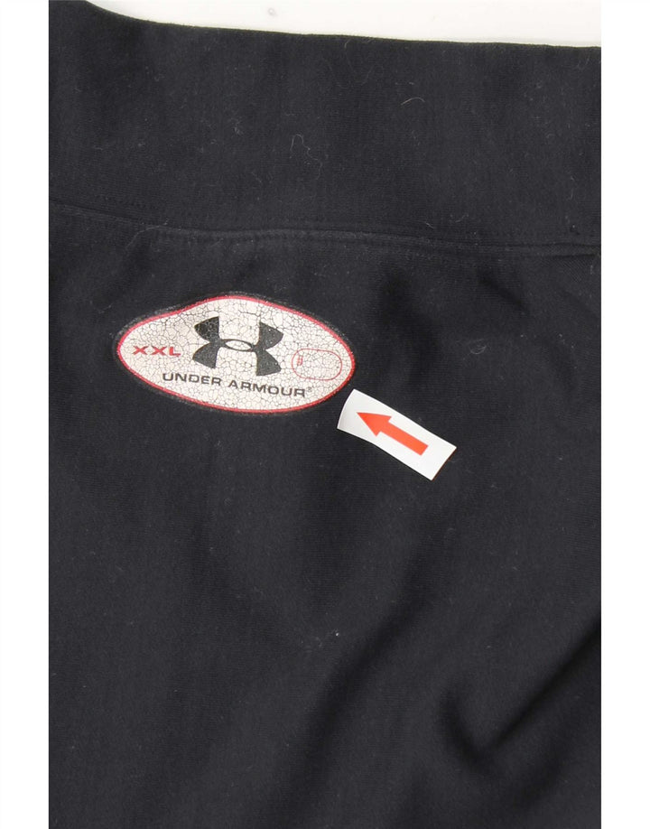 Under Armour Masculino Top Manga Longa Grande Nylon Azul Marinho