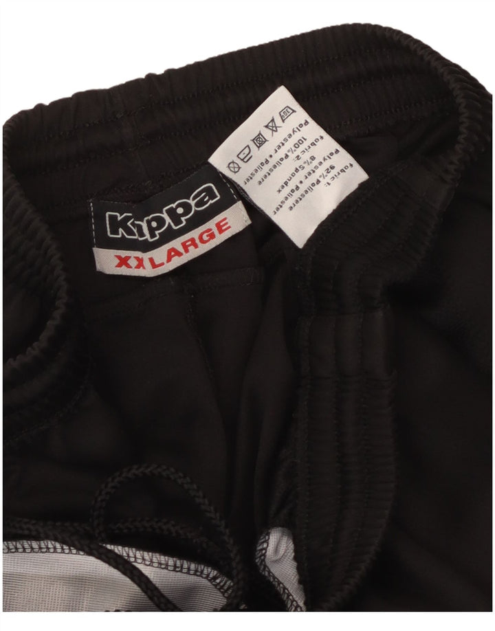 Bermuda esportiva masculina Kappa 2XL poliéster preto