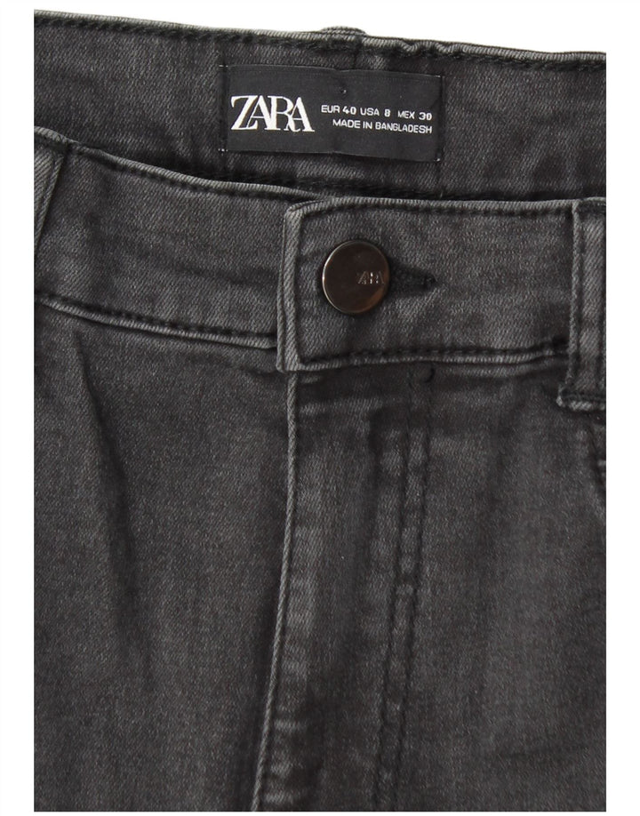 Calça jeans skinny feminina Zara EU 40 médio W30 L28 cinza