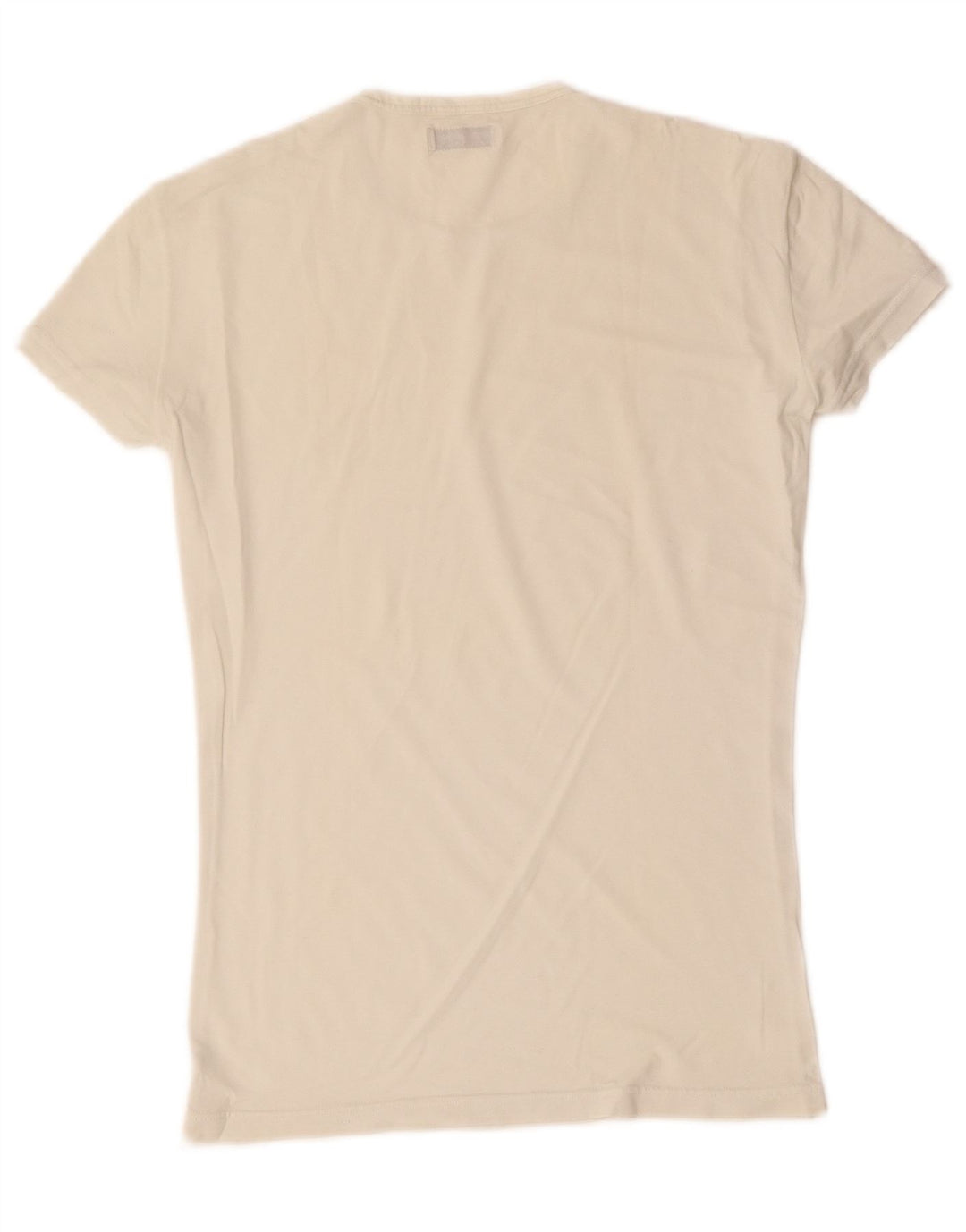 Camiseta feminina EMPORIO ARMANI UK 10 pequena branca
