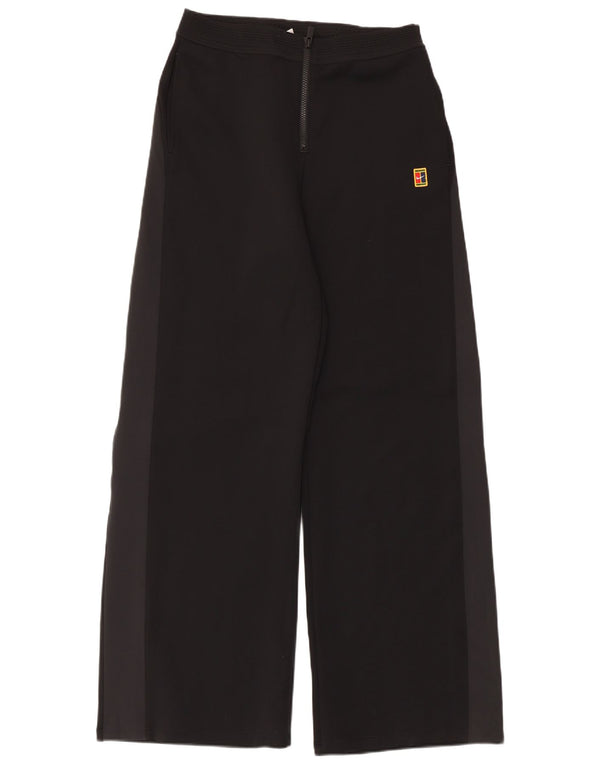 Calça de treino feminina Nike Dri Fit com perna larga Reino Unido 14 médio preto