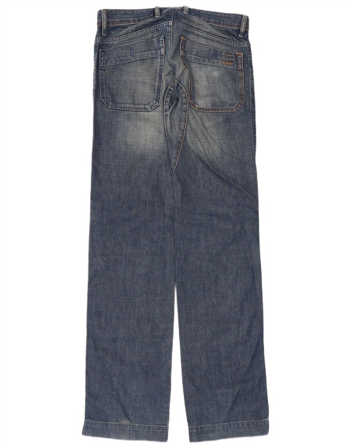 Jeans retos masculinos Diesel W29 L35 algodão azul