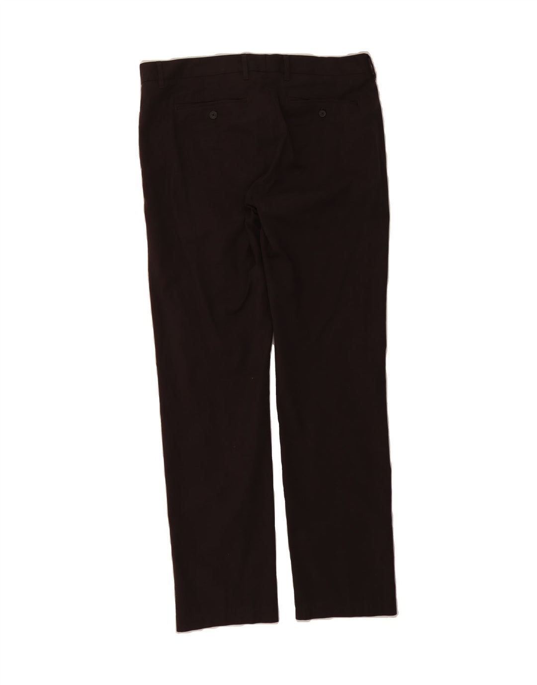 BONOBOS Womens Straight Chino Trousers W34 L32 Brown Cotton Vintage BONOBOS and Second-Hand BONOBOS from Messina Hembry 