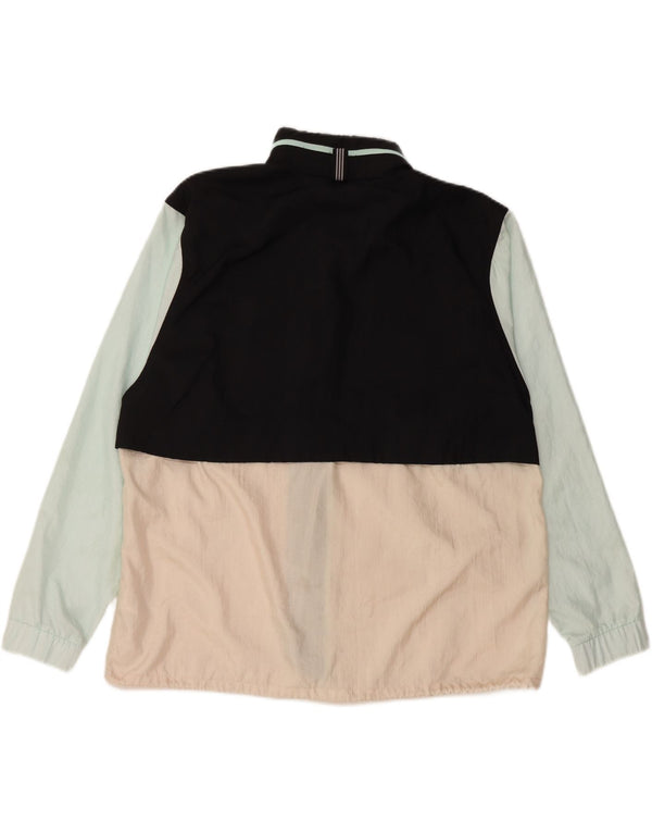 ADIDAS Womens Tracksuit Top Jacket UK 12 Médio Multicolorido Colourblock