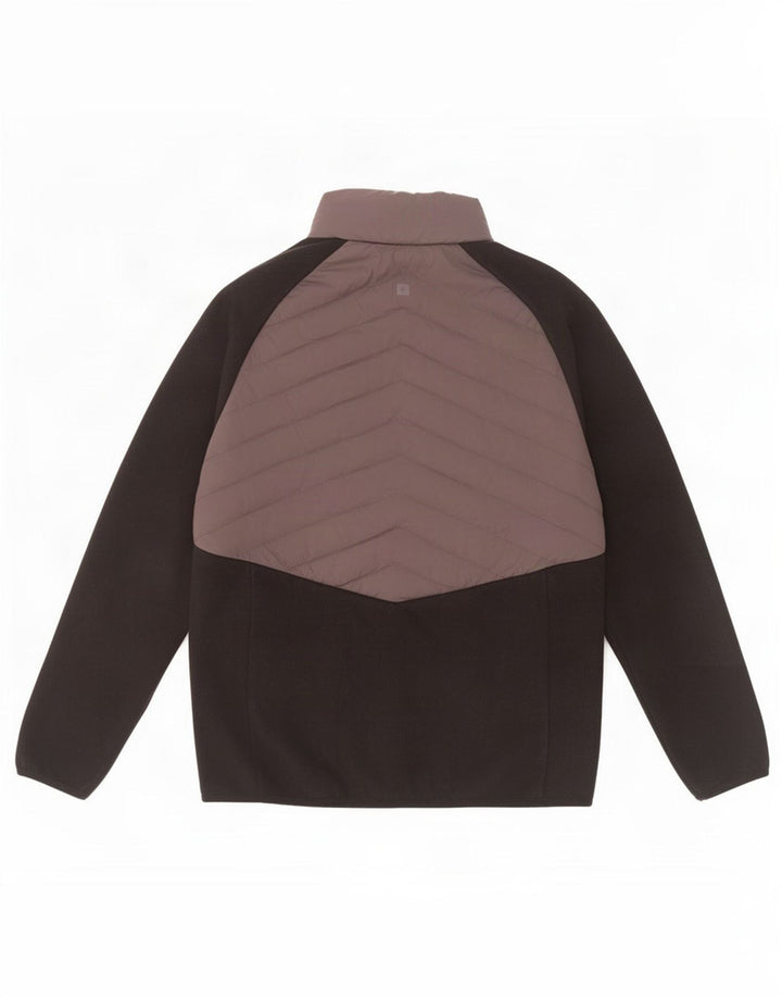 Jaqueta de lã feminina Mountain Warehouse UK 12 Medium Black Colourblock