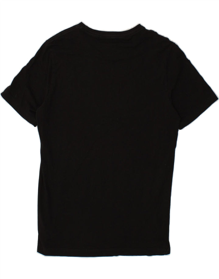 PUMA Mens Graphic T-Shirt Top Medium Black Cotton Vintage Puma and Second-Hand Puma from Messina Hembry 