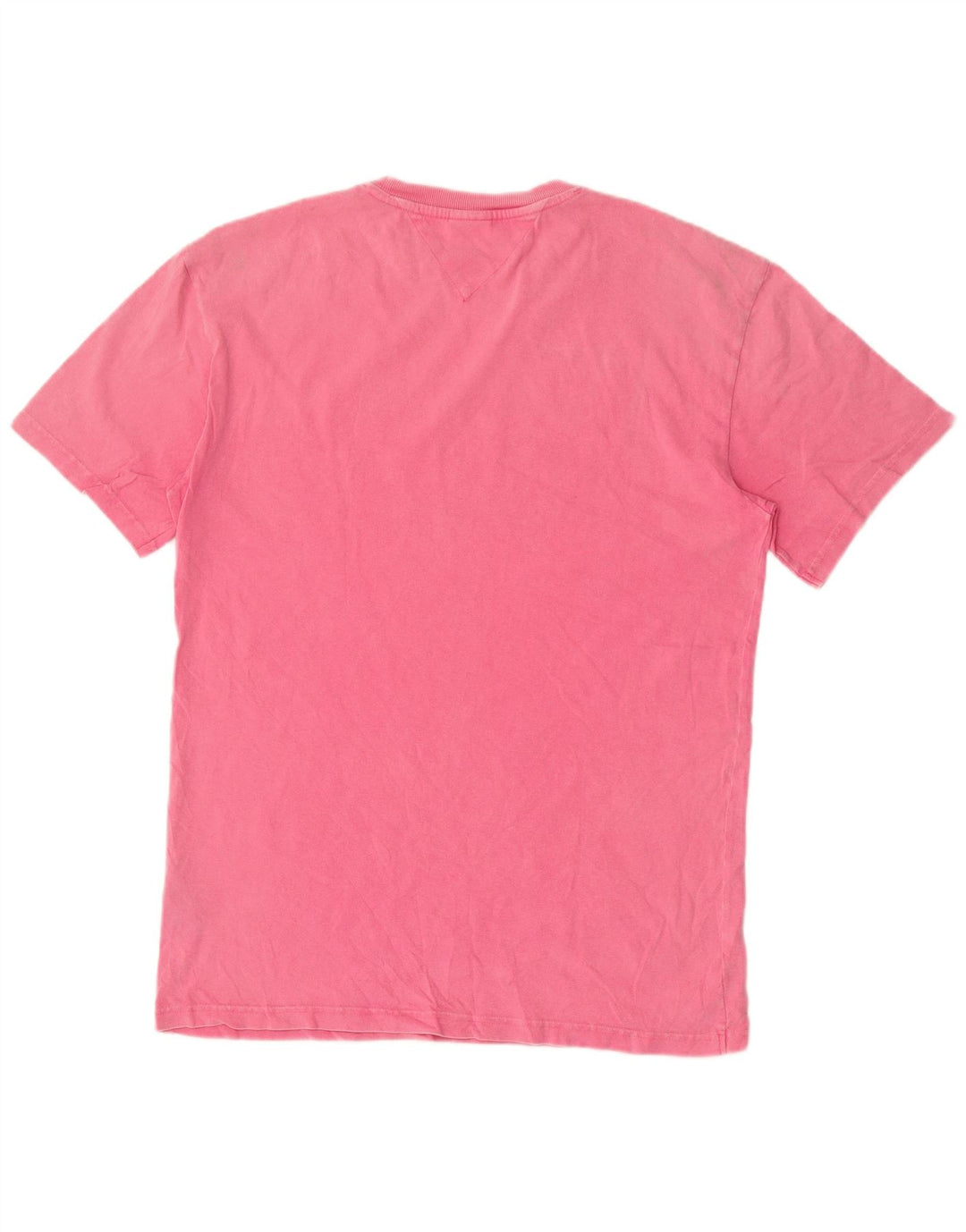 Tommy Hilfiger Camiseta masculina gráfica Top rosa médio