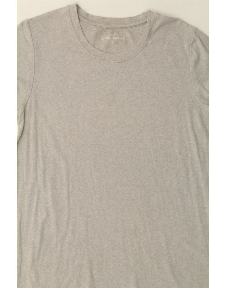 EDDIE BAUER Womens T-Shirt Top UK 18 XL Grey Cotton Vintage Eddie Bauer and Second-Hand Eddie Bauer from Messina Hembry 