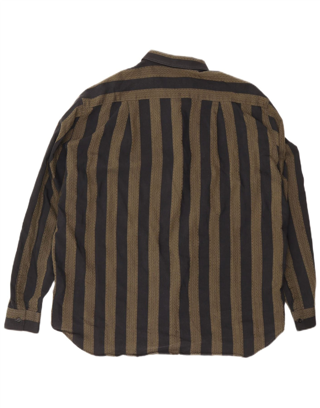 Camisa masculina VINTAGE XL listrada cinza