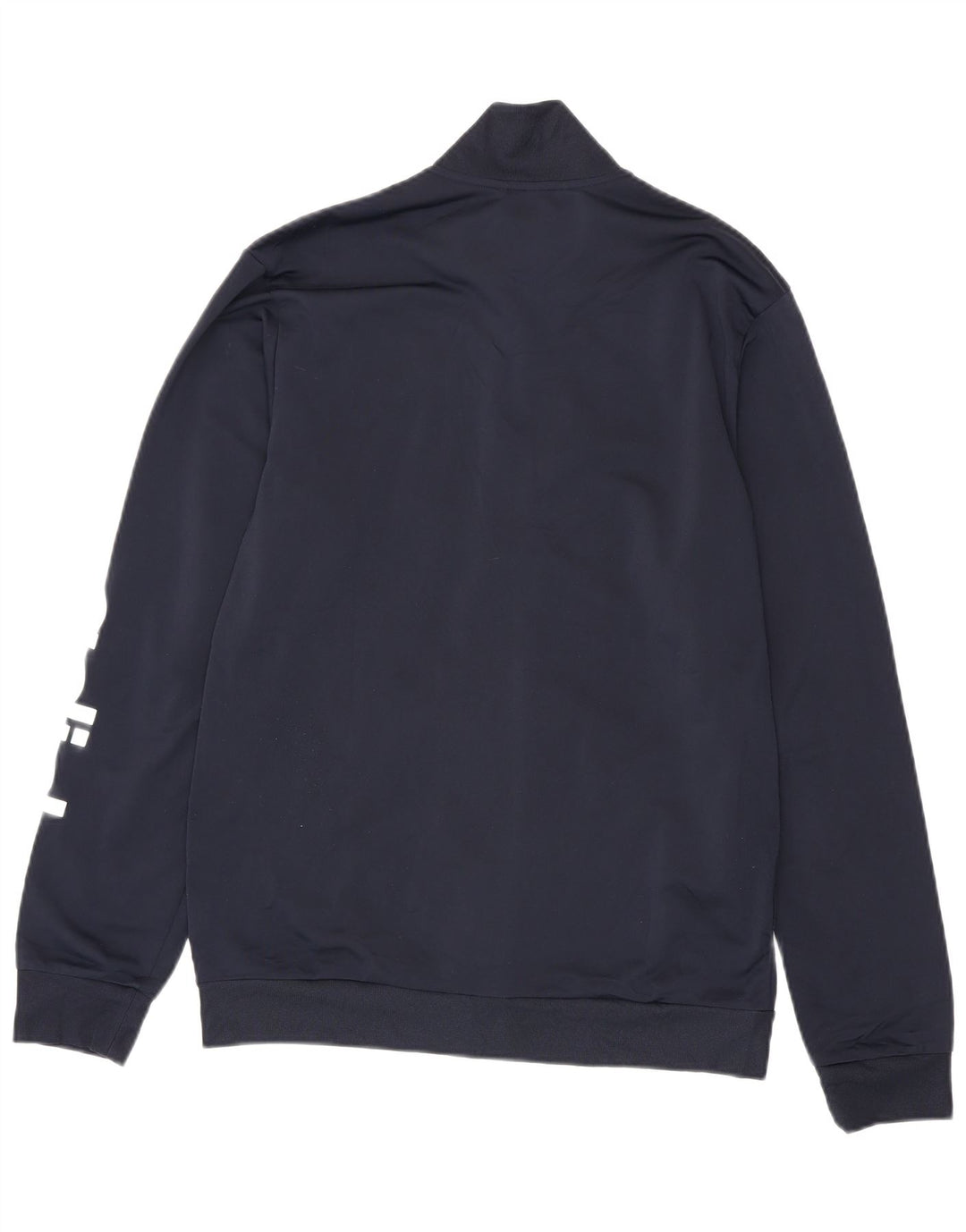 Adidas Mens Graphic Tracksuit Top Jacket UK 40/42 Médio Azul Marinho